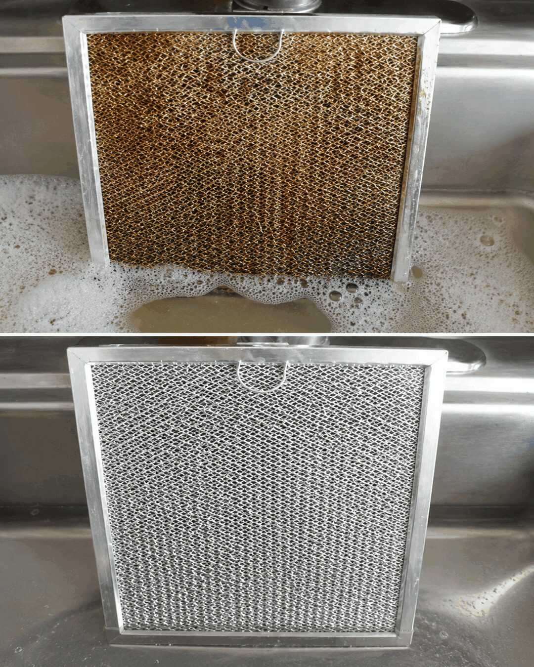 Dunstabzugshaubenfilter reinigen: Fett und Schmutz einfach mit Hausmitteln entfernen