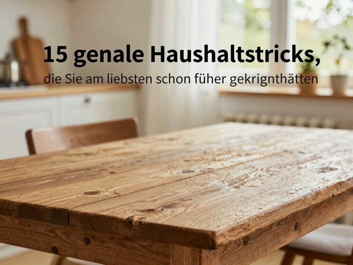 15 geniale Haushaltstricks, die Sie am liebsten schon früher gekannt hätten
