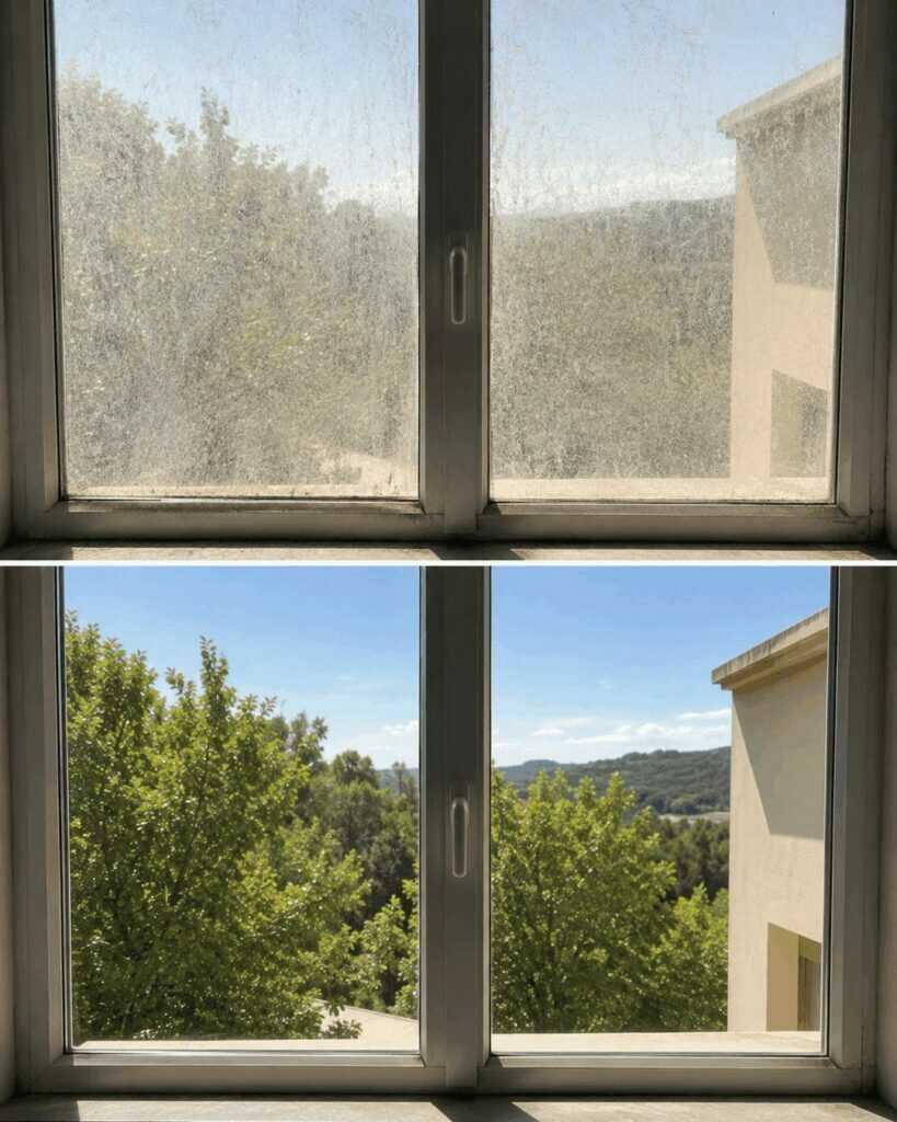 Streifenfreie Fenster reinigen: Die einfache Methode für glasklare Scheiben