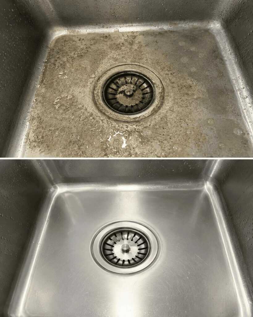 Verstopften Küchenabfluss natürlich freibekommen: So läuft das Wasser wieder richtig ab