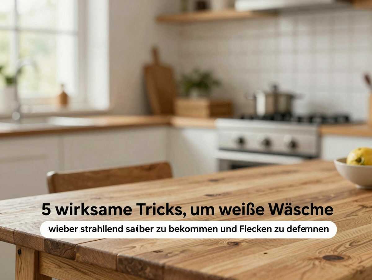 5 wirksame Tricks, um weiße Wäsche wieder strahlend sauber zu bekommen und Flecken zu entfernen