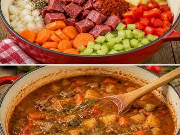 Deftige Gulaschsuppe
