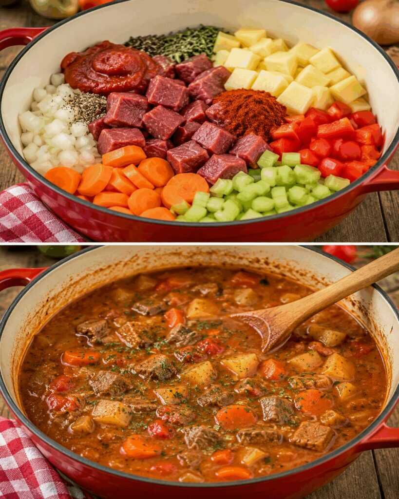 Deftige Gulaschsuppe