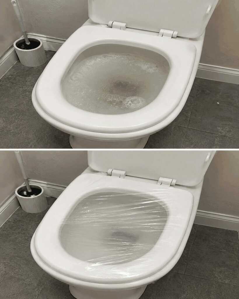 Toilette mit einem Plastikbeutel verstopft? So können Sie eine leichte Verstopfung sicher lösen