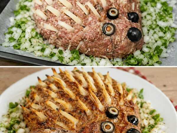 Igel-Hackbraten aus dem Ofen – Der originelle Familienklassiker mit Käse-Stacheln