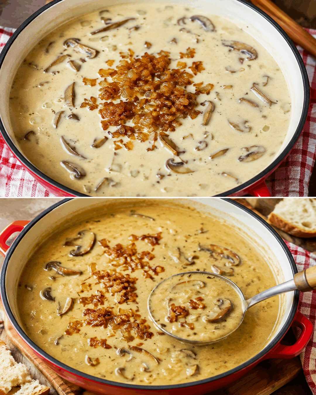 Pilzsuppe aus Omas Küche – Ein typisches Gericht, das auf keinem Tisch fehlen darf