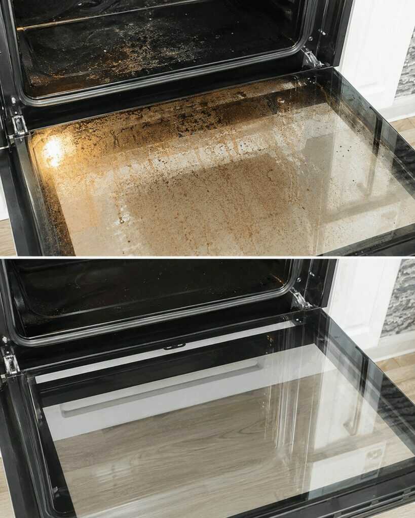 Backofen reinigen ohne langes Schrubben: So lösen Sie eingebranntes Fett schonend