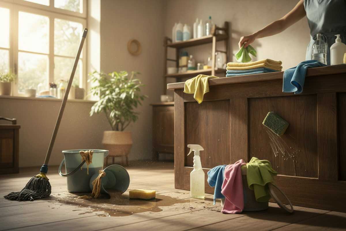 9 häufige Putzfehler, die Ihr Zuhause schmutziger machen – und wie Sie sie vermeiden