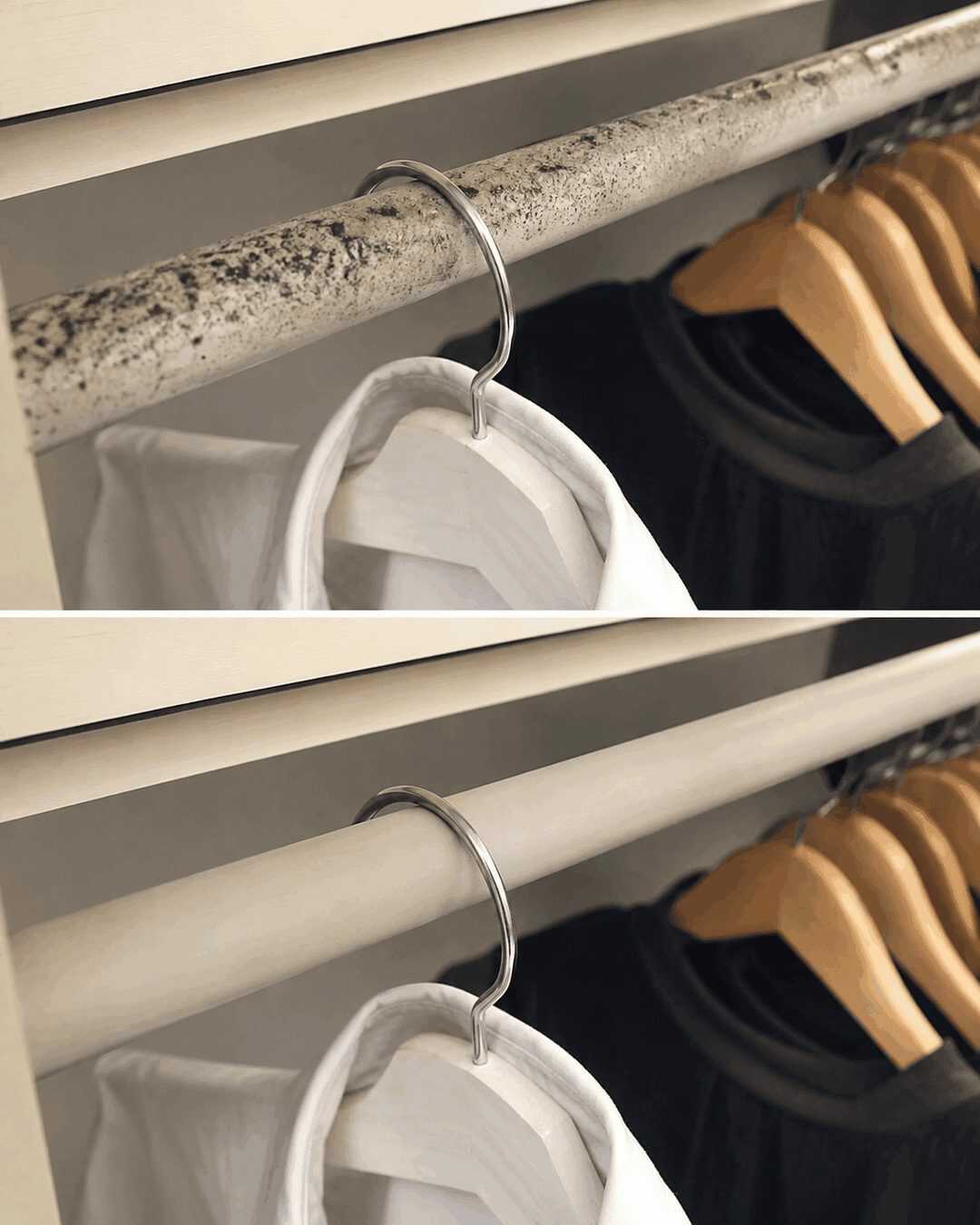 Kreide im Kleiderschrank: Dieser einfache Trick schützt Ihre Kleidung vor Feuchtigkeit und muffigem Geruch