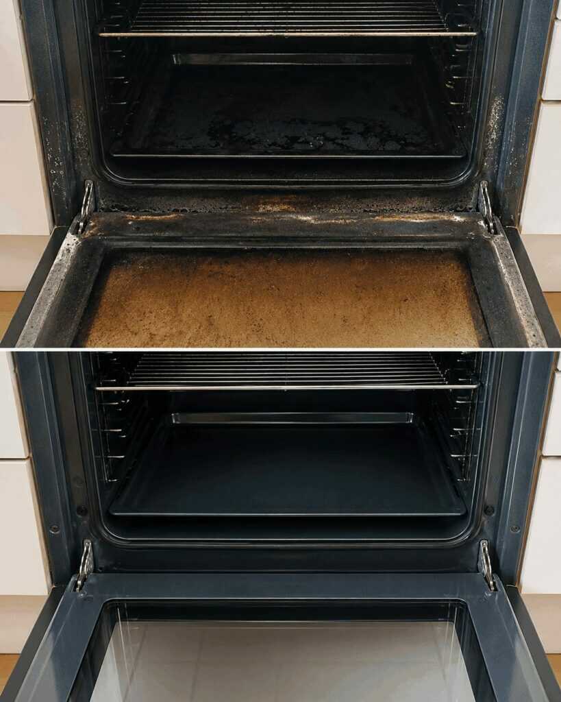 Backofen gründlich reinigen – Eingebranntes Fett einfach und sicher entfernen