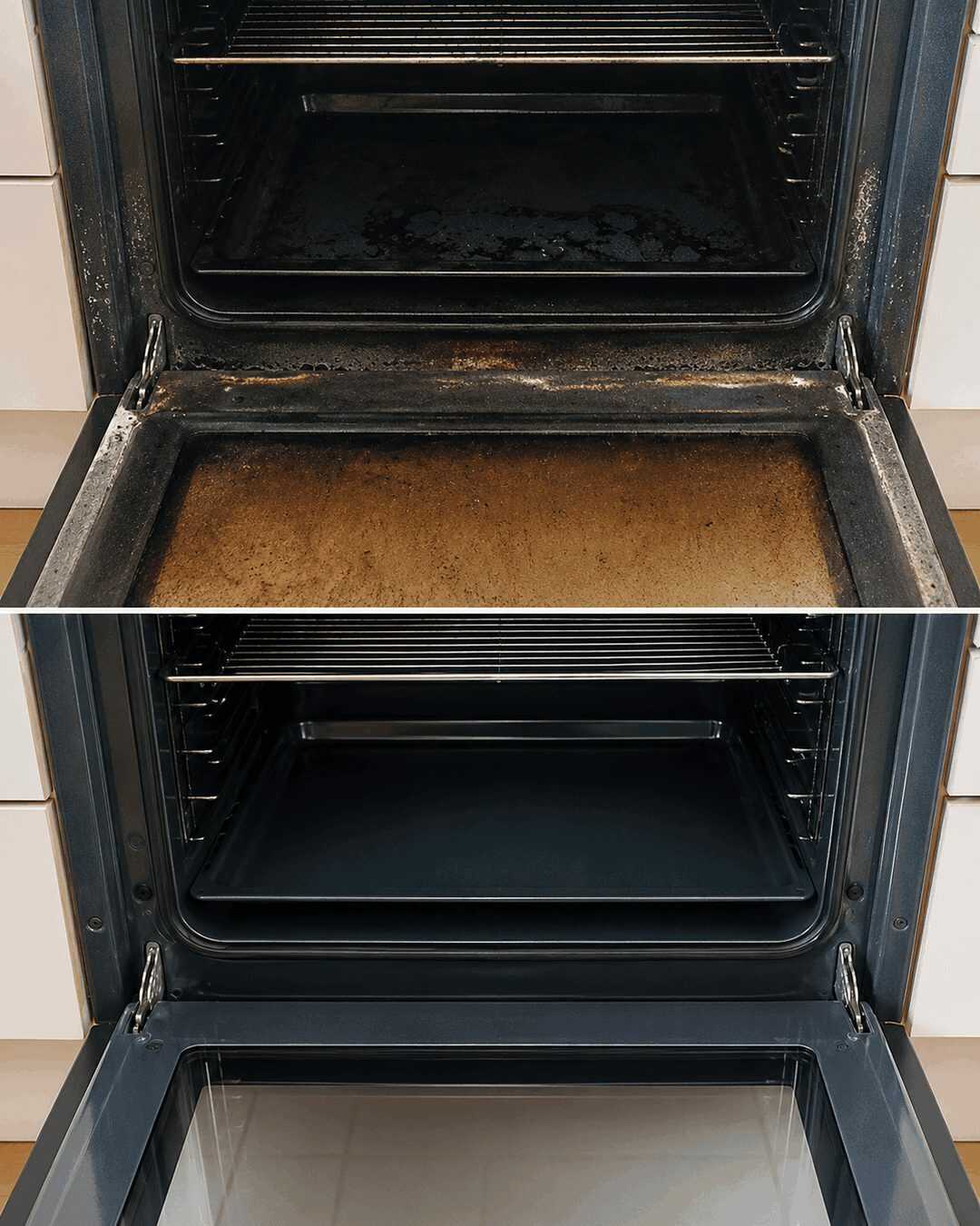 Backofen gründlich reinigen – Eingebranntes Fett einfach und sicher entfernen