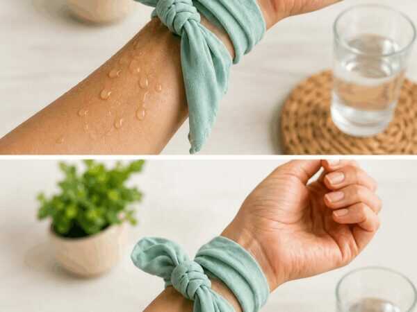 Kühl bleiben bei Hitze: Der einfache Handgelenk-Trick für schnelle Erfrischung