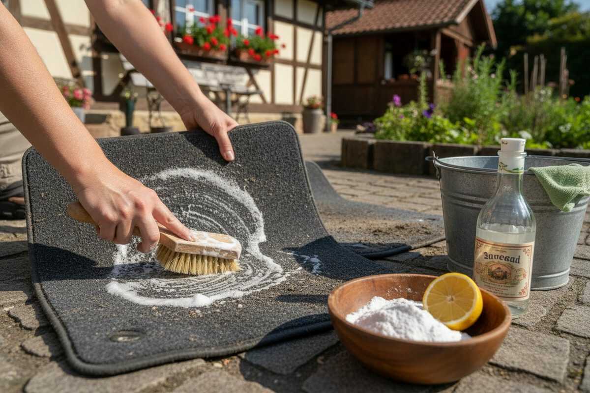 Autofußmatten gründlich reinigen – mit einfachen Hausmitteln wieder wie neu