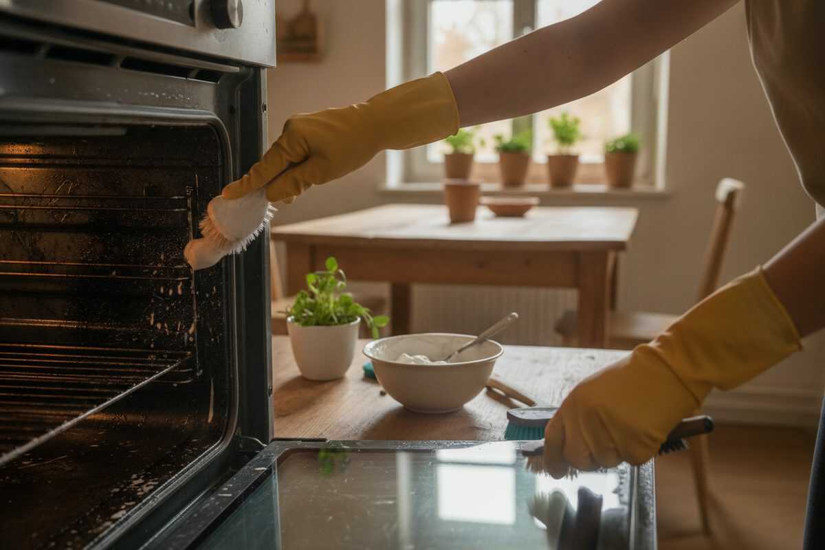 Backofen gründlich reinigen – Eingebranntes Fett einfach und sicher entfernen