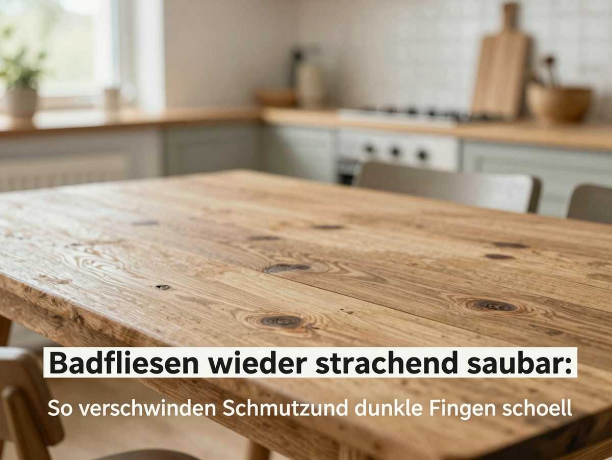 Badfliesen wieder strahlend sauber: So verschwinden Schmutz und dunkle Fugen schnell