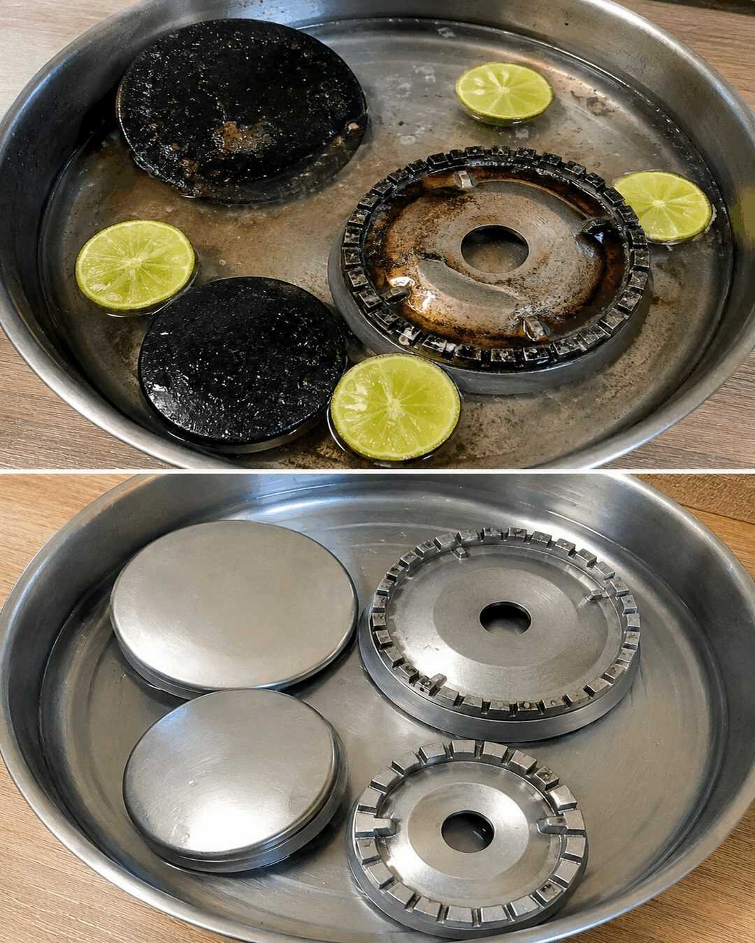 Gasbrenner am Herd reinigen: Die einfache Hausmethode für glänzende Brenner