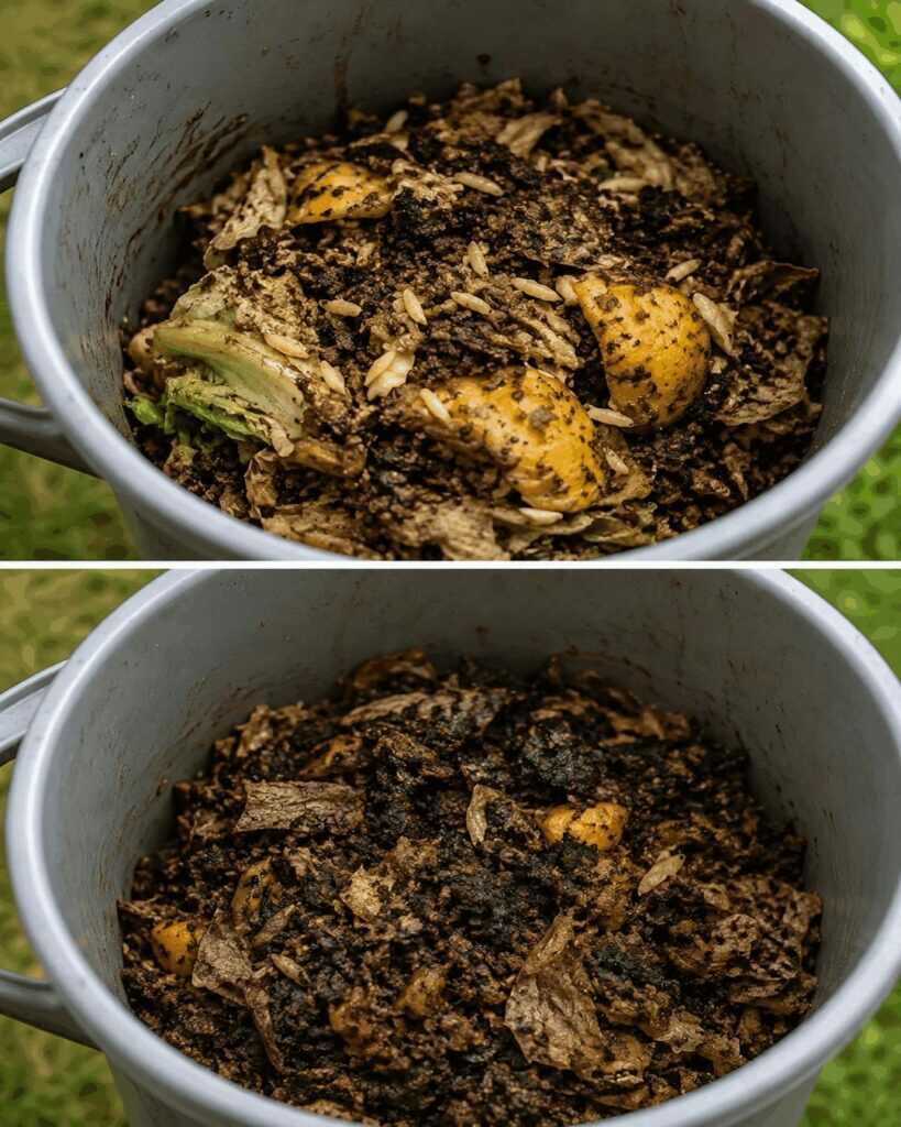 Weiße Maden in der Mülltonne verhindern: So bleibt der Biomüll sauberer