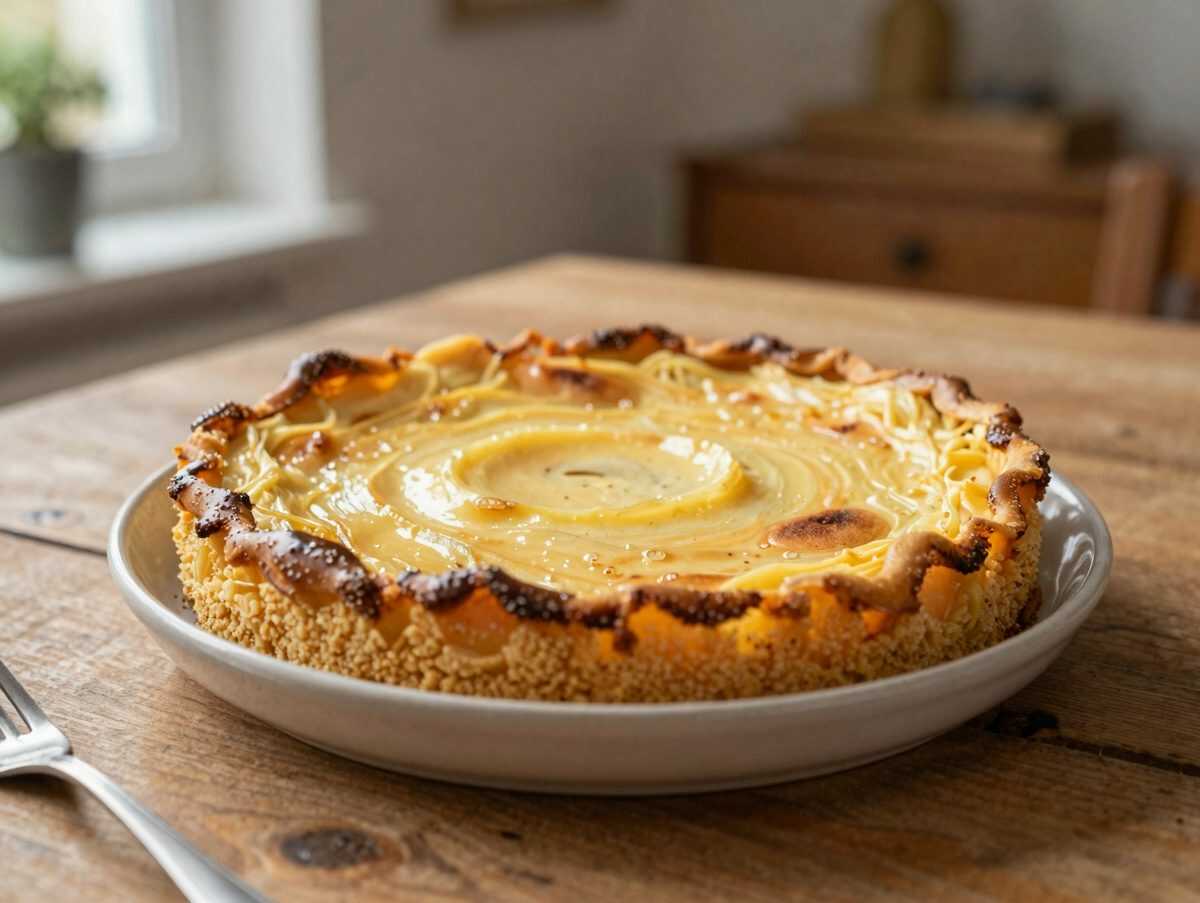 Cremiger Bananen-Pudding-Auflauf mit knuspriger Keksdecke – ein Dessert, das alle lieben