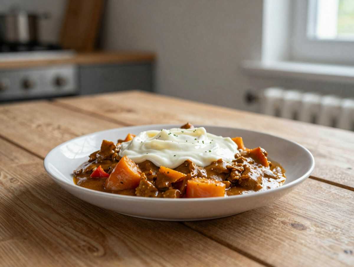 Cremiges Paprika-Fleisch-Curry – zart, würzig und herrlich unkompliziert