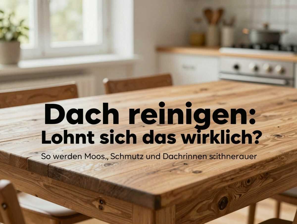 Dach reinigen: Lohnt sich das wirklich? So werden Moos, Schmutz und Dachrinnen sicher sauber