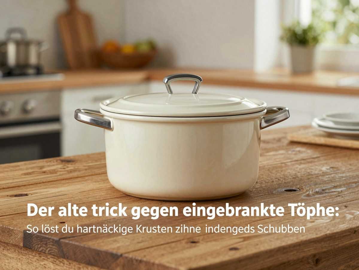 Der alte Trick gegen eingebrannte Töpfe: So löst du hartnäckige Krusten ohne stundenlanges Schrubben
