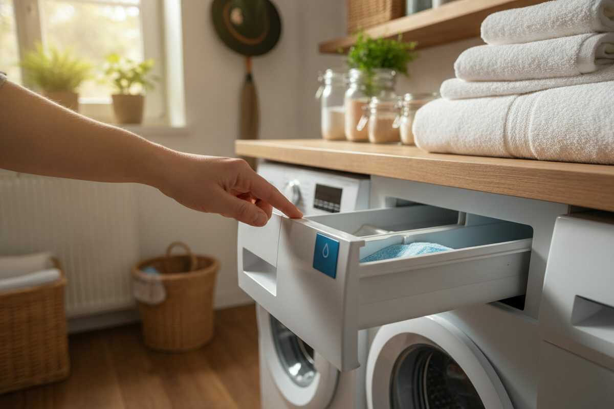 Der geheime Knopf im Waschmittelfach: So wird Ihre Wäsche sauberer und Ihre Waschmaschine bleibt länger hygienisch