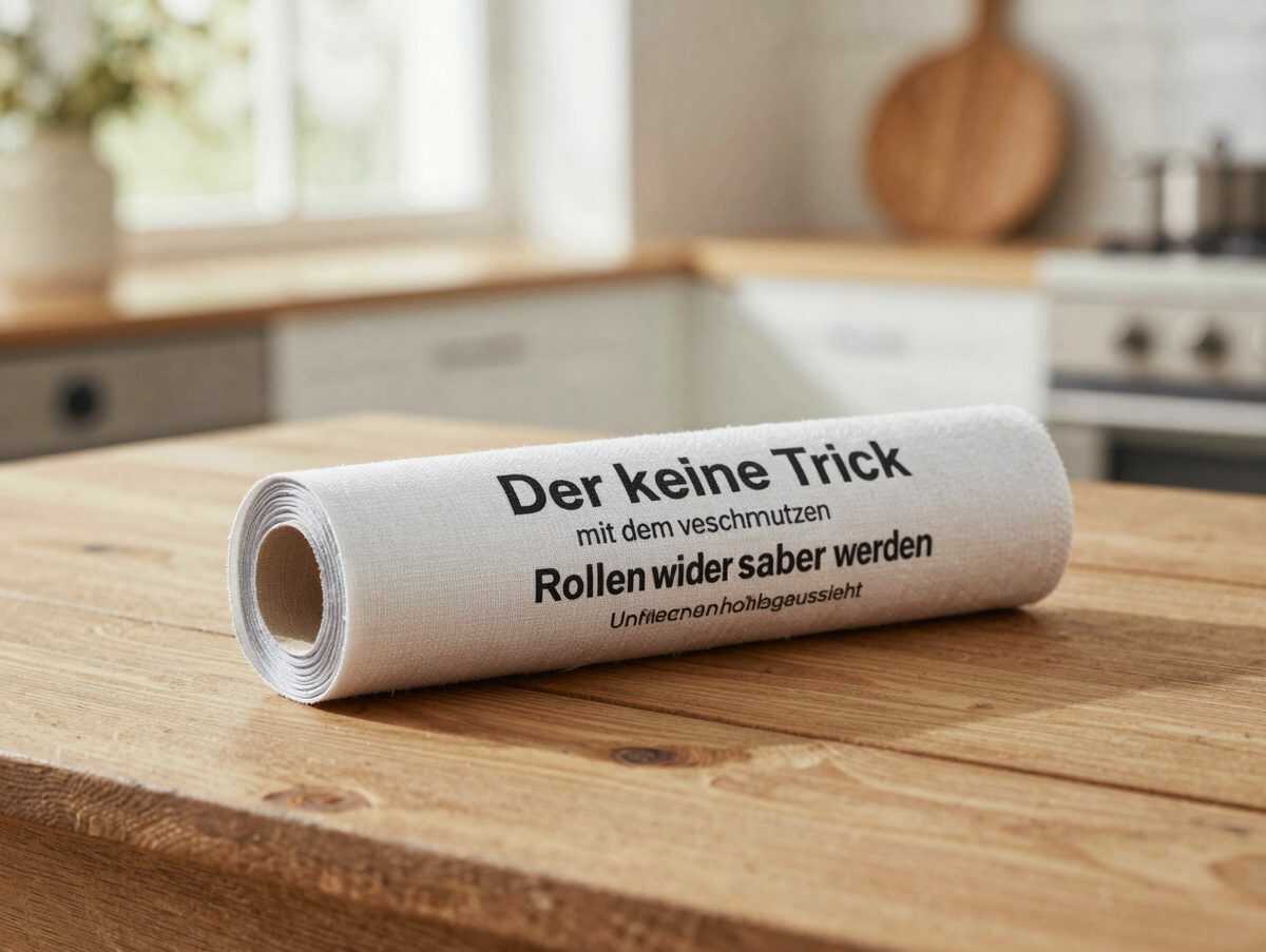 Der kleine Trick, mit dem verschmutzte Rollen wieder sauber werden und der Pflanzenroller gepflegt aussieht