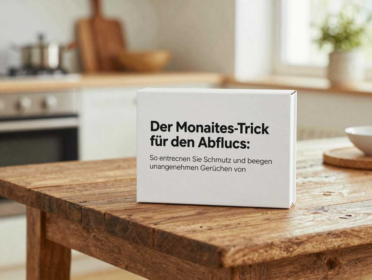 Der Monats-Trick für den Abfluss: So entfernen Sie Schmutz und beugen unangenehmen Gerüchen vor