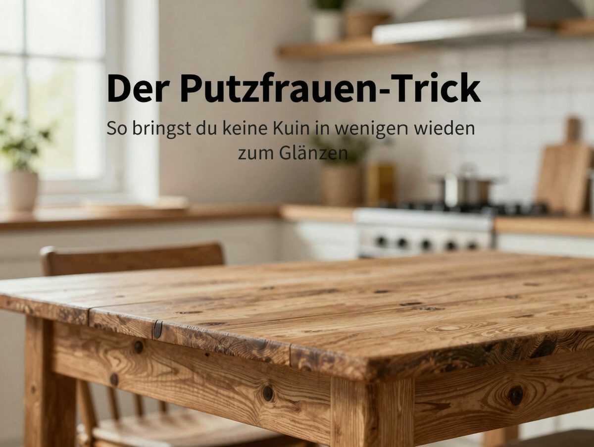 Der Putzfrauen-Trick: So bringst du deine Küche in wenigen Minuten wieder zum Glänzen