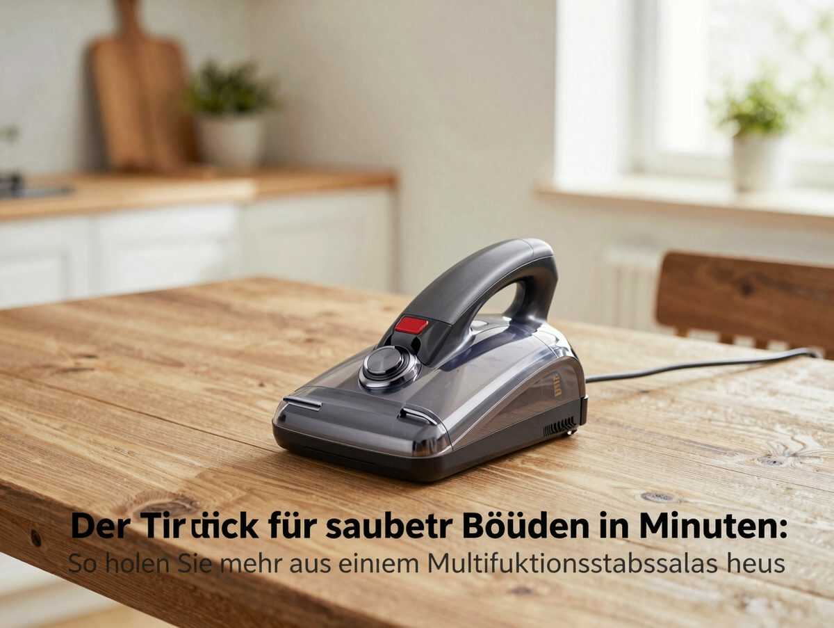 Der Trick für saubere Böden in Minuten: So holen Sie mehr aus Ihrem Multifunktionsstaubsauger heraus