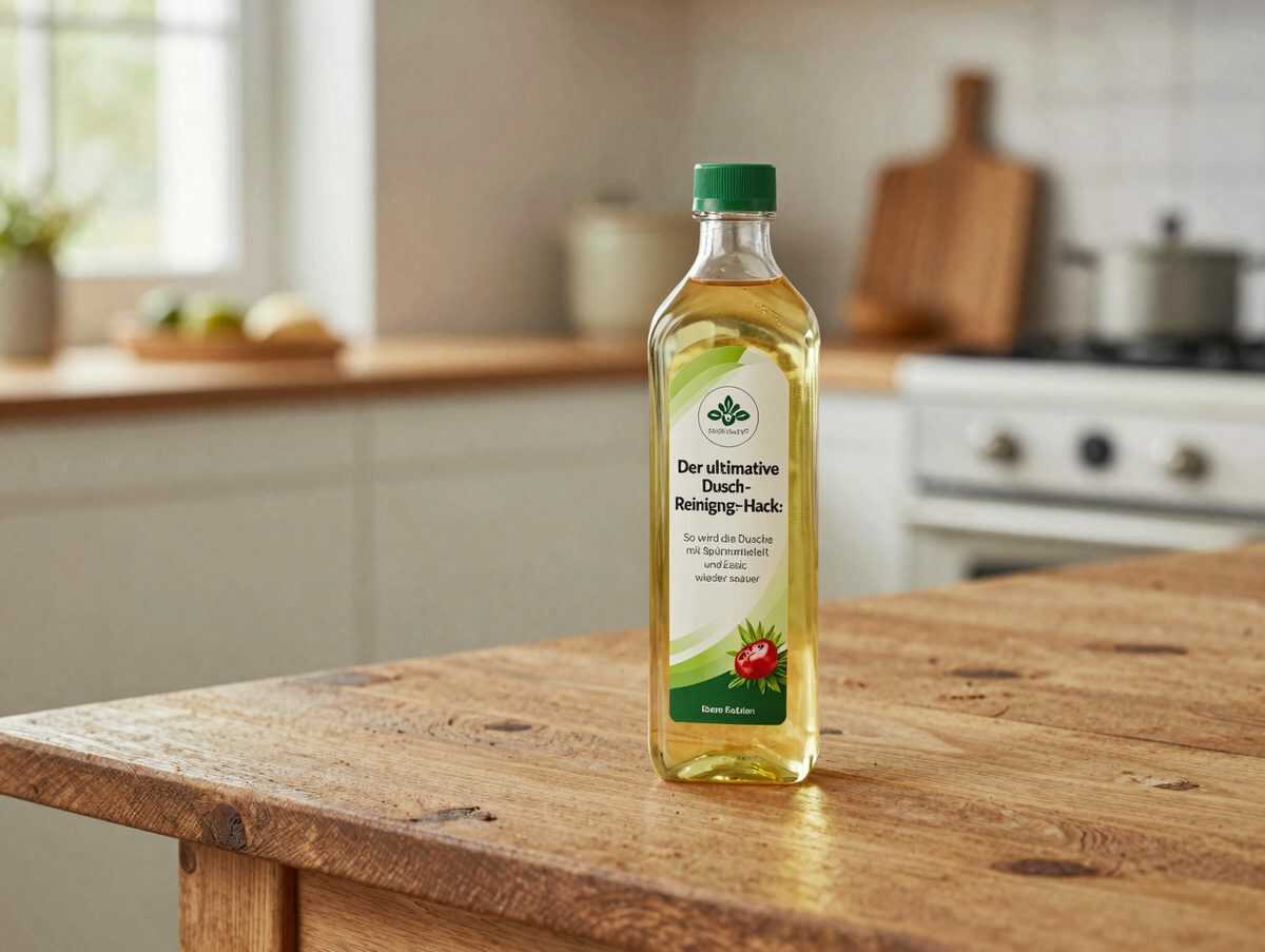 Der ultimative Dusch-Reinigungs-Hack: So wird die Dusche mit Spülmittel und Essig wieder sauber
