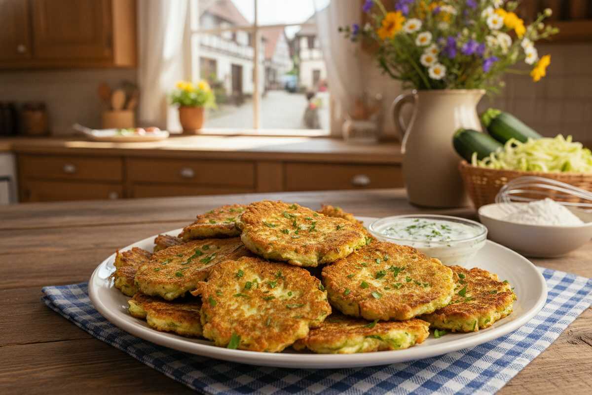 Die 21 einfachsten Zucchini-Rezepte aller Zeiten! – Knusprige Zucchini-Puffer