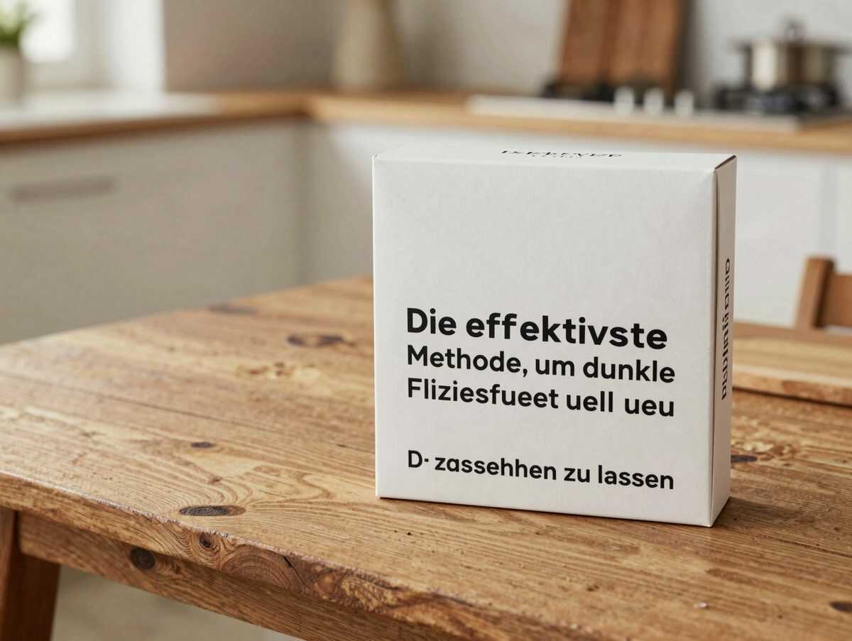 Die effektivste Methode, um dunkle Fliesenfugen wieder hell und fast wie neu aussehen zu lassen