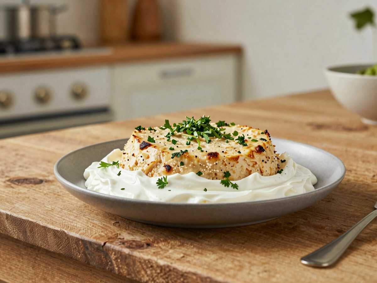 Diese Lachs-Terrine mit Kräutercreme sieht beeindruckend aus – und gelingt ganz einfach