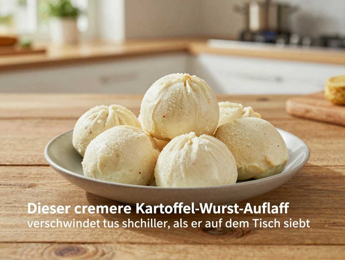 Dieser cremige Kartoffel-Wurst-Auflauf verschwindet bei uns schneller, als er auf dem Tisch steht