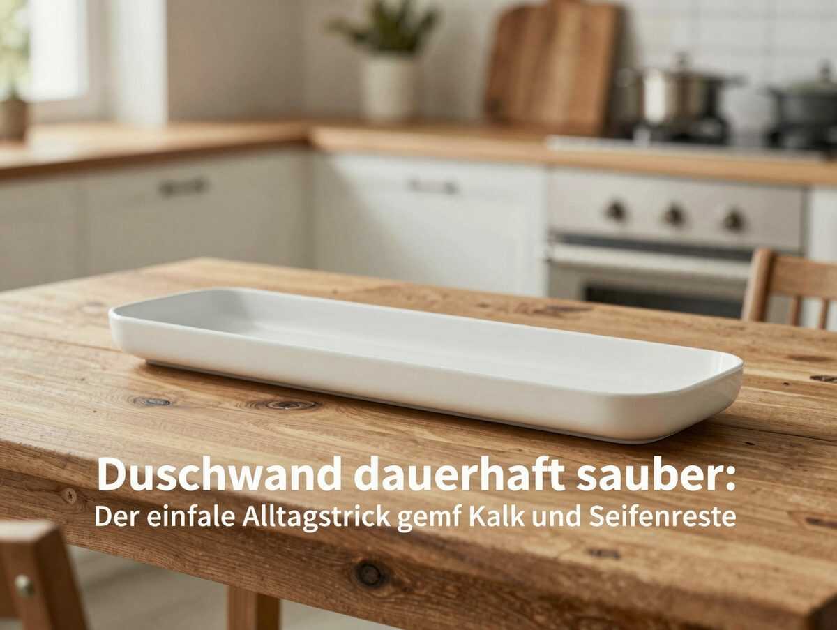 Duschwand dauerhaft sauber: Der einfache Alltagstrick gegen Kalk und Seifenreste