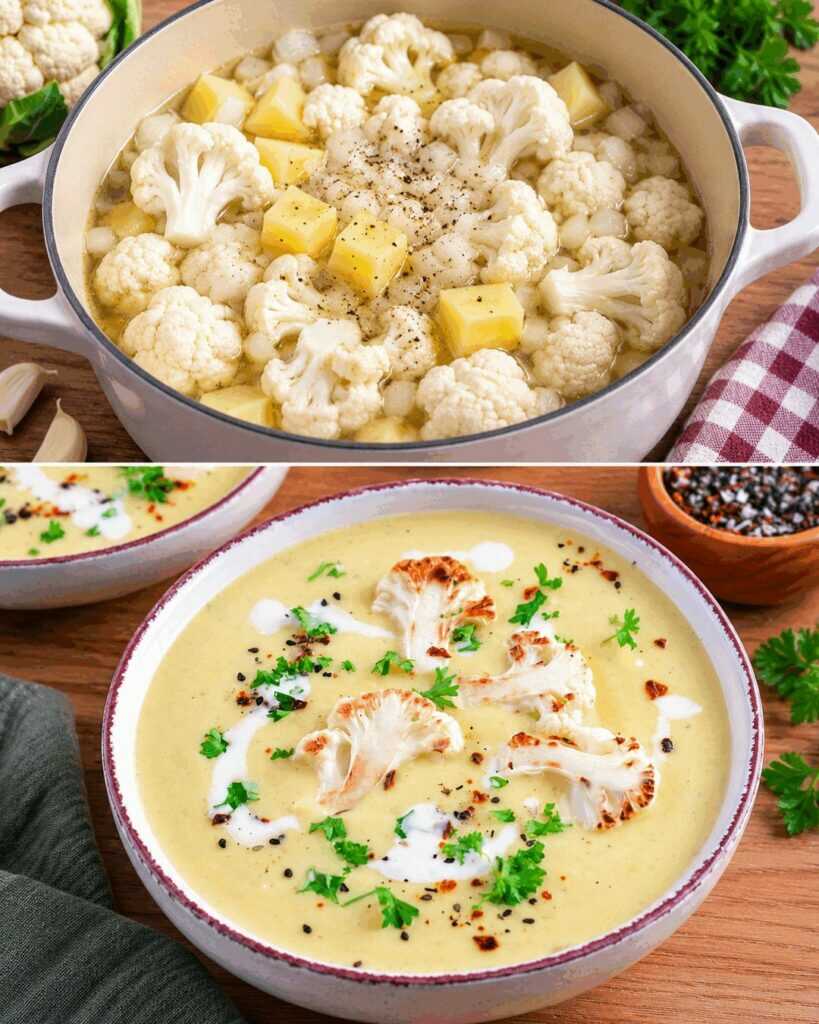 Blumenkohlsuppe Rezept
