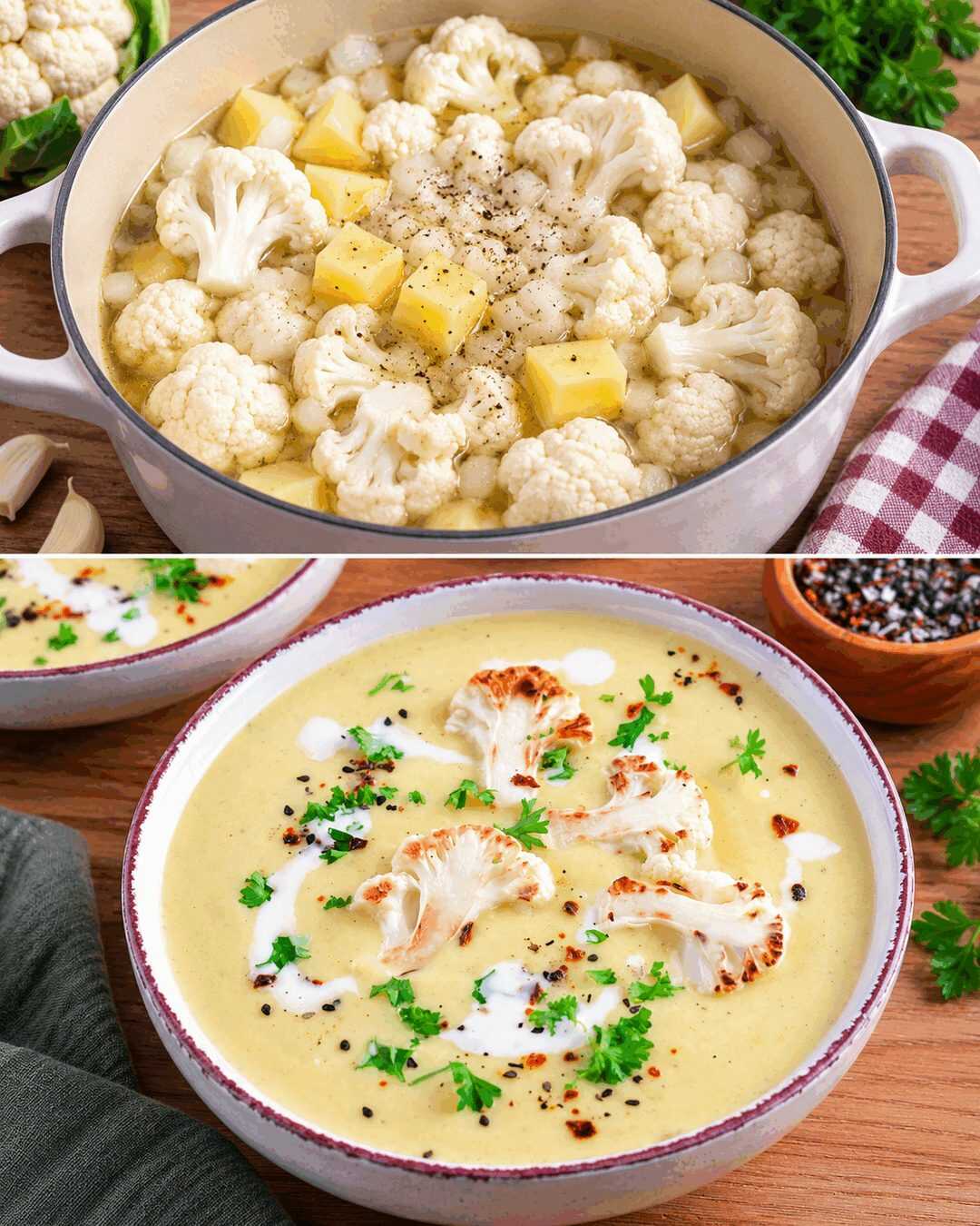 Blumenkohlsuppe Rezept