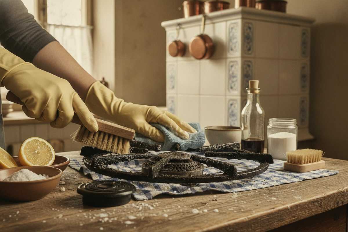 Eingebrannter Gasbrenner reinigen: So wird Ihr Herd wieder sauber und funktioniert zuverlässig