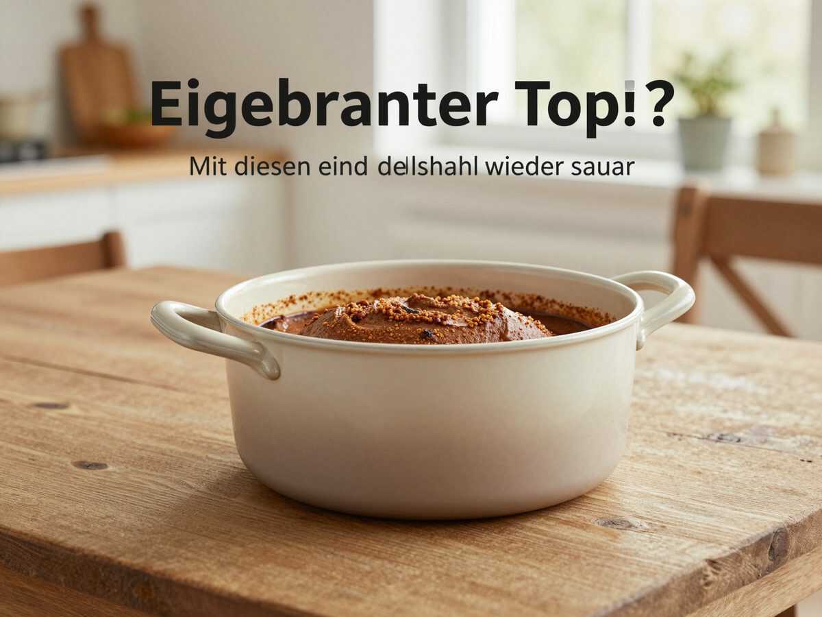 Eingebrannter Topf? Mit diesen einfachen Methoden wird Edelstahl wieder sauber