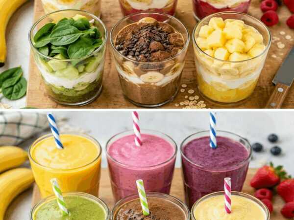6 Smoothie Rezepte für jeden Tag – gesund, lecker & einfach