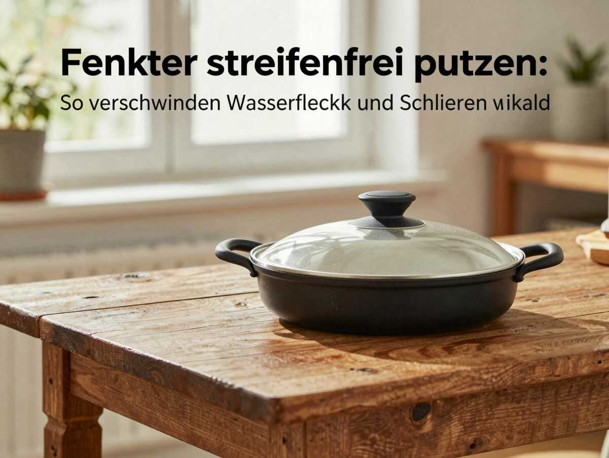 Fenster streifenfrei putzen: So verschwinden Wasserflecken und Schlieren wirklich