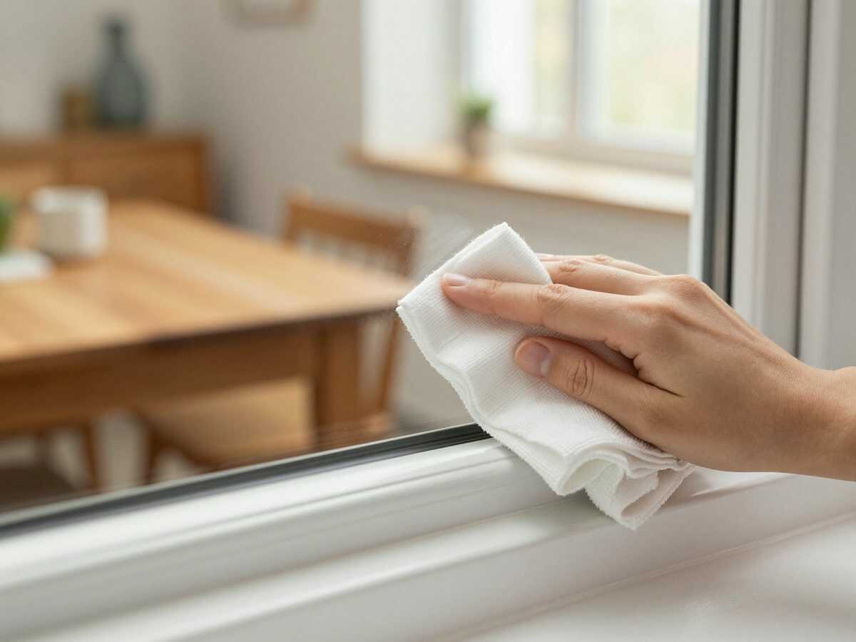 Vergessene Ecken am Fenster reinigen: praktische Tipps gegen Schmutz, Staub und Ablagerungen