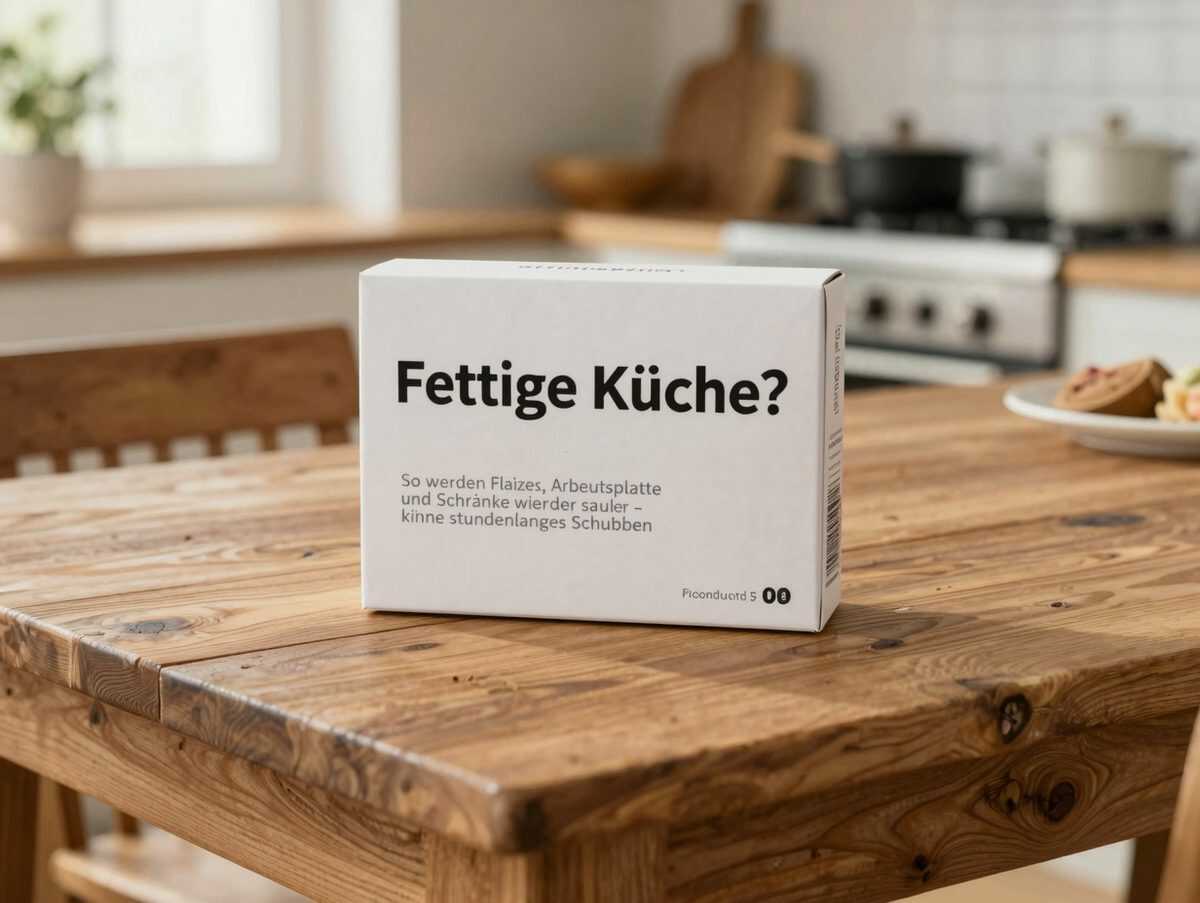 Fettige Küche? So werden Fliesen, Arbeitsplatte und Schränke wieder sauber – ohne stundenlanges Schrubben