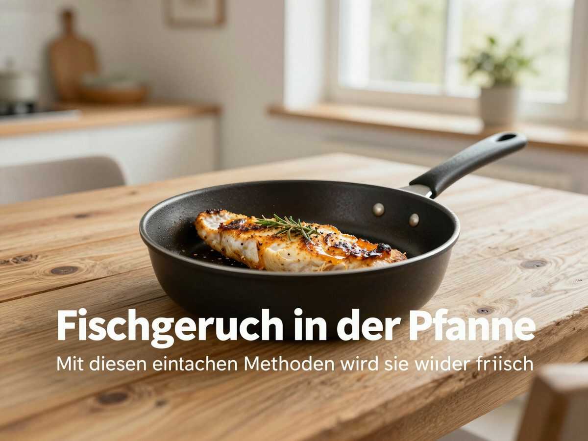 Fischgeruch in der Pfanne? Mit diesen einfachen Methoden wird sie wieder frisch
