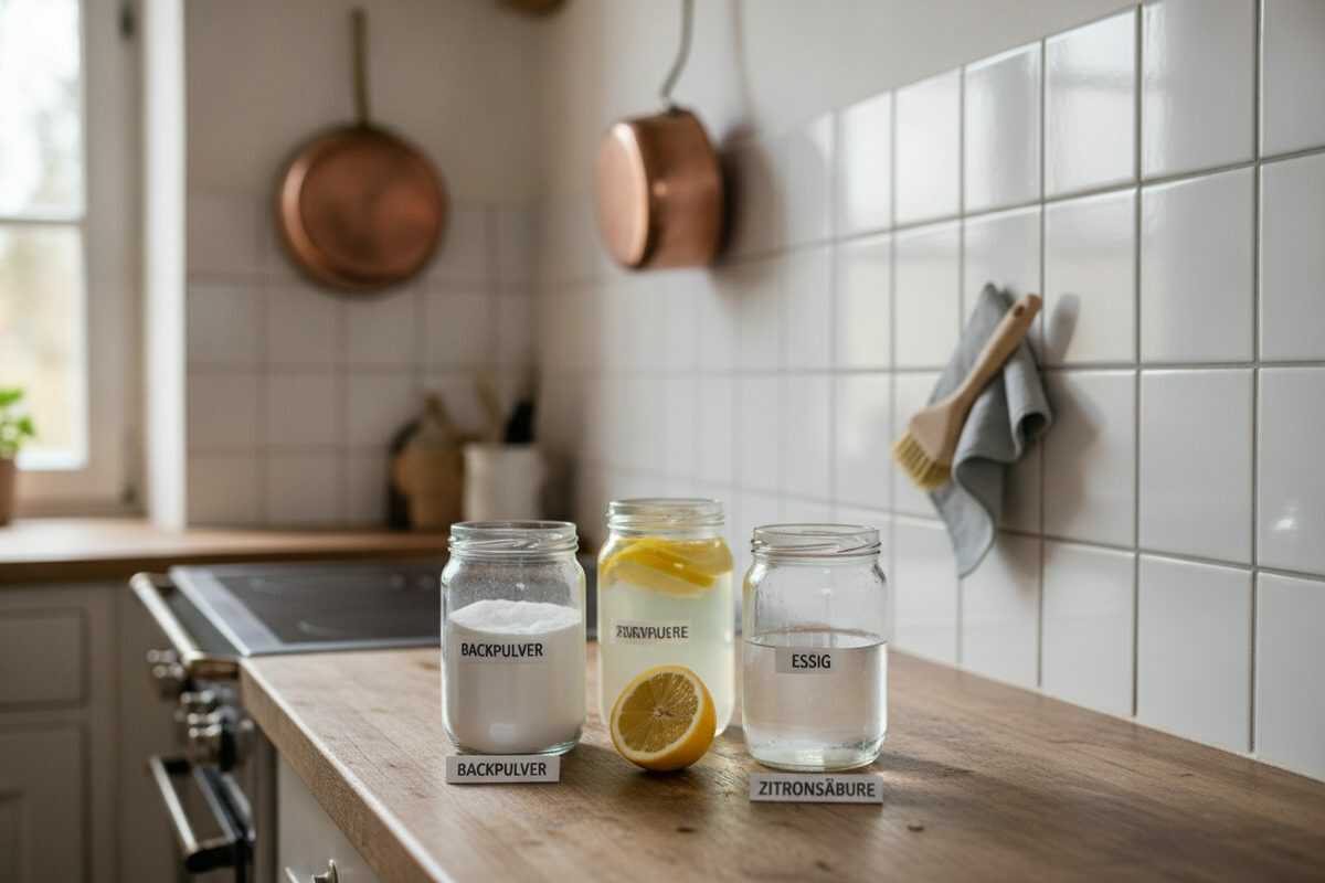 Fugen und Fliesen dauerhaft sauber halten: Mit diesen 3 einfachen Hausmitteln gelingt es