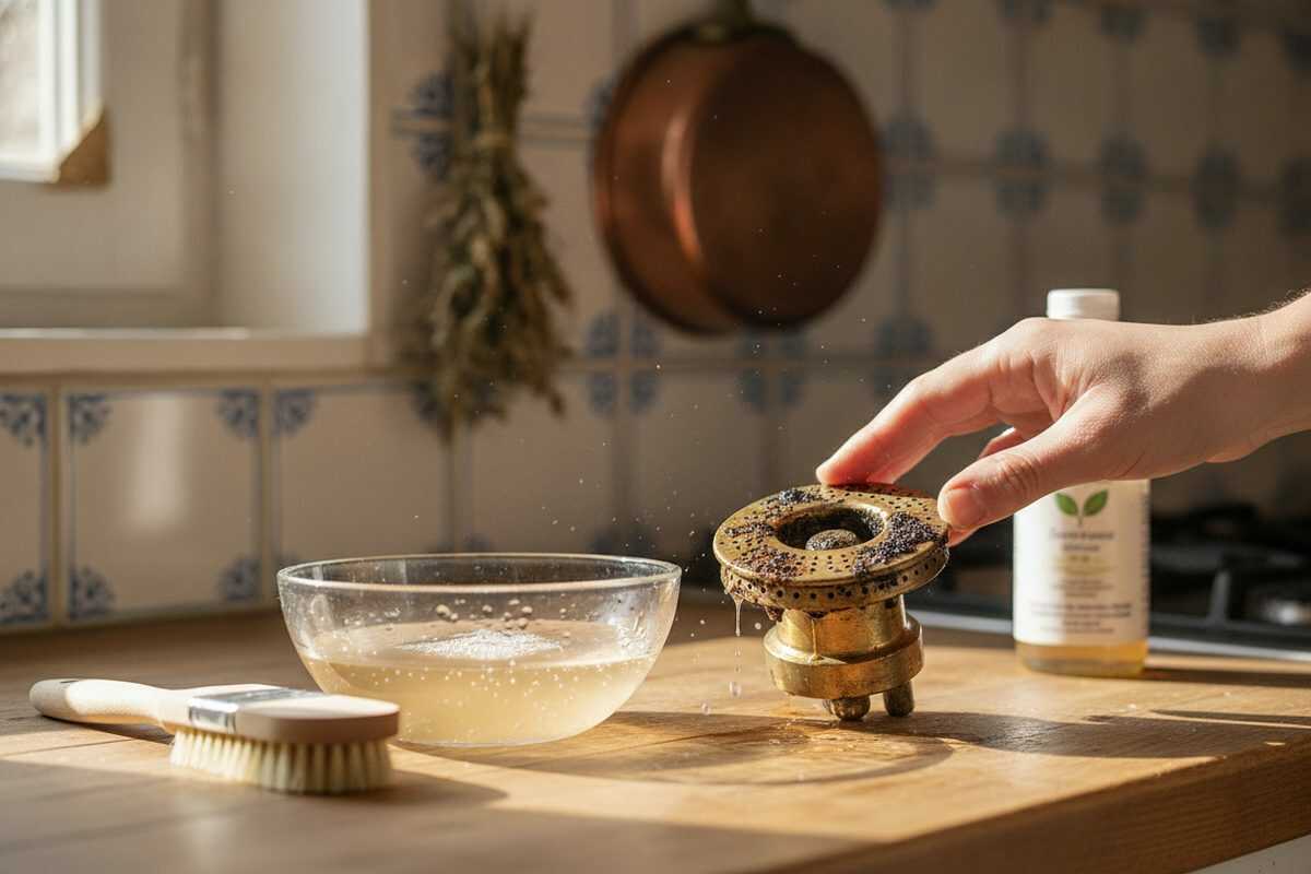 Gasbrenner reinigen: Eingebrannte Fettrückstände schonend lösen – fast ohne Schrubben