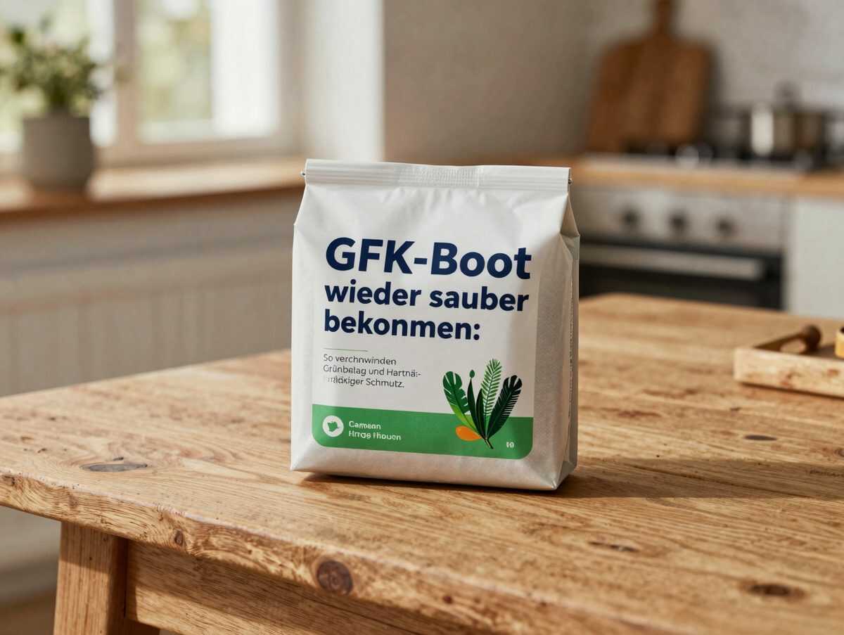 GFK-Boot wieder sauber bekommen: So verschwinden Grünbelag und hartnäckiger Schmutz schonend