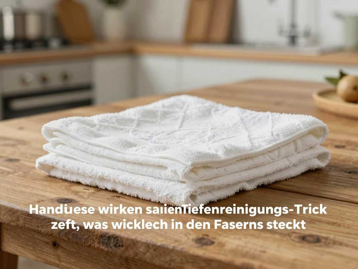 Handtücher wirken sauber – doch dieser einfache Tiefenreinigungs-Trick zeigt, was wirklich in den Fasern steckt