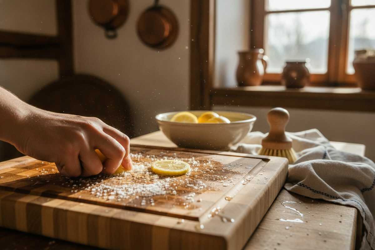 Holzschneidebrett reinigen und Gerüche entfernen – So wird es hygienisch sauber